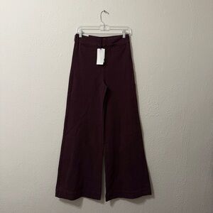 NWT Reddish Brown Wide Leg High Rise Jeans
